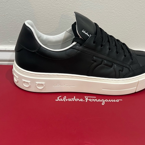 Salvatore Ferragamo Men Gancini sneaker - Picture 7 of 7